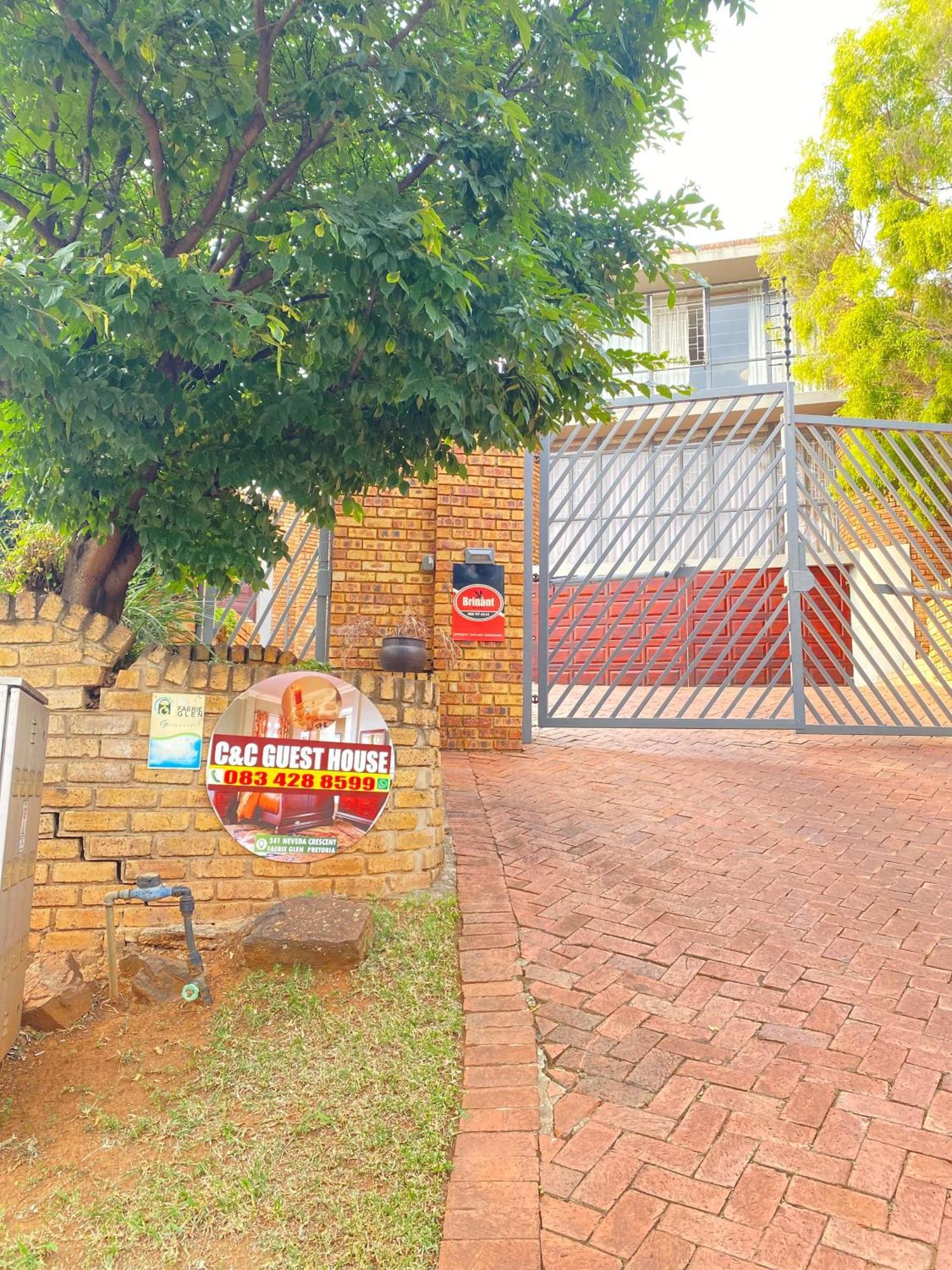C And C Guest House/ Bed And Breakfast Pretoria Exterior photo